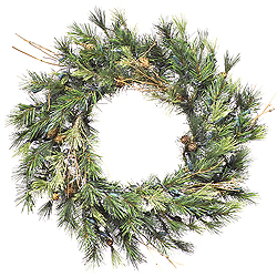 Christmastopia.com - 20 Inch Mixed Country Pine Wreath