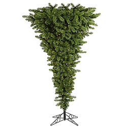 Christmastopia.com - 5.5 Foot Green Upside Down Artificial Christmas Tree 250 DuraLit Clear Lights
