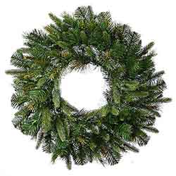 Christmastopia.com - 24 Inch Cashmere Artificial Christmas Wreath Unlit