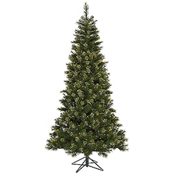 Christmastopia.com - 10 Foot Slim Jack Pine Artificial Christmas Tree 850 DuraLit Clear Lights