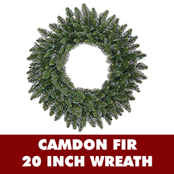 Christmastopia.com - 20 Inch Camdon Fir Wreath