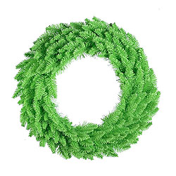 Christmastopia.com - 30 Inch Lime Fir Artificial Halloween Wreath