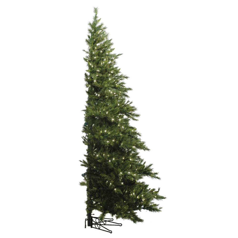 Christmastopia.com - 6.5 Foot Westbrook Half Artificial Christmas Tree 400 DuraLit Clear Lights
