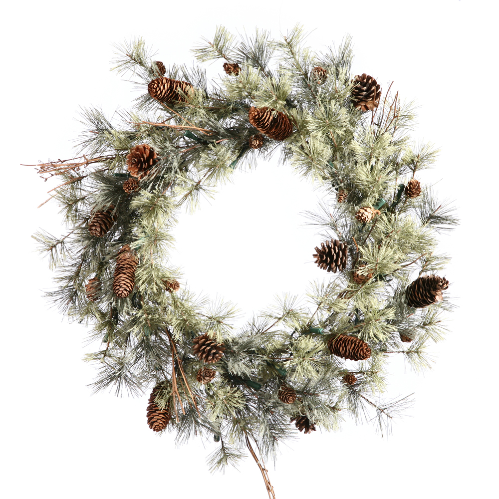 Christmastopia.com - 18 Inch Dakota Artificial Christmas Wreath Unlit